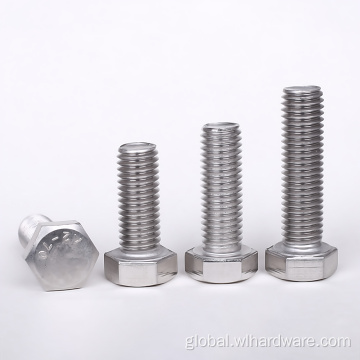 China DIN 933 Stainless Steel Hexagon Head Bolts Supplier